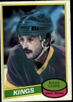 1980-81 O-Pee-Chee #196 Dave Lewis