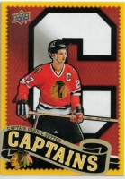 2025-26 Upper Deck Chicago Blackhawks Centennial Yellow #168 Darryl Sutter C