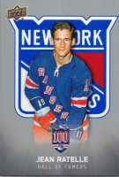 2025-26 Upper Deck New York Rangers Centennial #131 Jean Ratelle HOF
