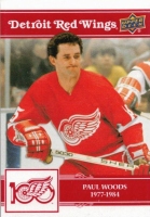 2025-26 Upper Deck Detroit Red Wings Centennial #35 Paul Woods