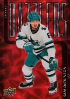 2025-26 Upper Deck Dazzlers Red #DZ82 Sam Dickinson