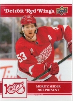 2025-26 Upper Deck Detroit Red Wings Centennial #31 Moritz Seider
