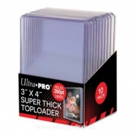 Ultra Pro plastov toploader 260pt Super Thick, balen 10 ks