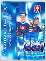 2025 SportZoo Hokejov Slovensko Hockey Sbratelsk album + 15 zakldacch strnek.