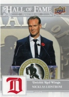 2025-26 Upper Deck Detroit Red Wings Centennial Cougars #124 Nicklas Lidstrom HOF
