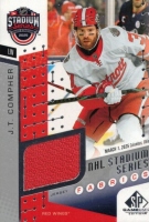 2025-26 SP Game Used '25 Stadium Series Blue Jackets vs. Red Wings Fabrics #SSF6 J.T. Compher
