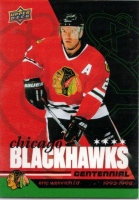 2025-26 Upper Deck Chicago Blackhawks Centennial #47 Eric Weinrich