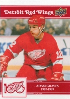 2025-26 Upper Deck Detroit Red Wings Centennial #73 Adam Graves