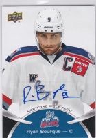 2015-16 Upper Deck AHL Autographs #139 Ryan Bourque