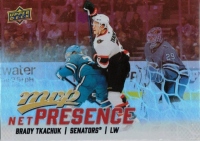 2025-26 Upper Deck MVP Net Presence #NP9 Brady Tkachuk