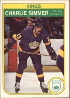 1982-83 O-Pee-Chee #159 Charlie Simmer