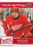 2025-26 Upper Deck Detroit Red Wings Centennial #57 Marco Kasper