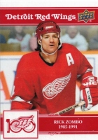 2025-26 Upper Deck Detroit Red Wings Centennial #80 Rick Zombo