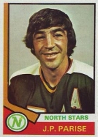 1974-75 Topps #83 Jean-Paul Parise