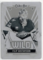 2025-26 O-Pee-Chee Retro Printing Plates Black #278 Filip Gustavsson 1/1