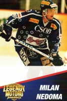 Klubov karta Motor esk Budjovice Milan Nedoma