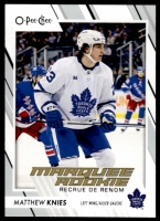 2023-24 O-Pee-Chee #573 Matthew Knies RC