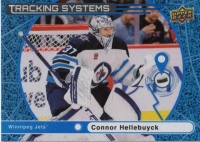 2025-26 Upper Deck Tracking Systems Speckle #TS6 Connor Hellebuyck