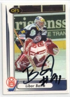 2001-02 Czech OFS #207 Libor Brta + originln podpis