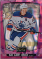 2024-25 O-Pee-Chee Platinum Pink Magma #43 Ryan Nugent-Hopkins