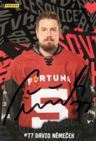 Klubov karta Sparta Praha David Nmeek + originln podpis