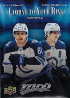 2025-26 Upper Deck MVP Coming to Your Rink #CR32 Kyle Connor / Mark Scheifele