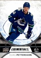 2021-22 Upper Deck Credentials #10 Elias Pettersson