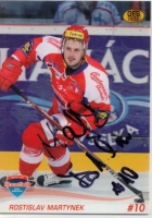 2010-11 OFS #17 Rostislav Martynek + originln podpis 