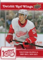 2025-26 Upper Deck Detroit Red Wings Centennial #2 Valtteri Filppula