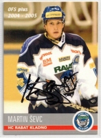 2004-05 Czech OFS #65 Martin vec + originln podpis 
