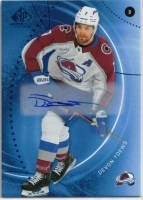 2025-26 SP Game Used Autographs Blue #187 Devon Toews