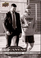 2025-26 Upper Deck UD Canvas Black and White #C183 William Karlsson