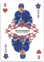 2023-24 O-Pee-Chee Playing Cards #8HEARTS Mitch Marner