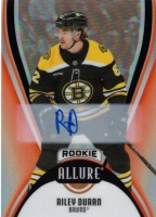 2025-26 Upper Deck Allure Autographs Red Rainbow #137 Riley Duran