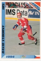 1994 Finnish Jaa Kiekko #185 David V�born�