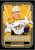 2025-26 O-Pee-Chee Retro Black #93 Justin Barron */100