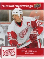 2025-26 Upper Deck Detroit Red Wings Centennial #55 Steve Yzerman