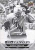 2024-25 Upper Deck UD Canvas Black and White #C283 Mikhail Sergachev