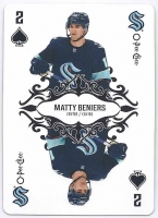 2023-24 O-Pee-Chee Playing Cards #2SPADES Matty Beniers