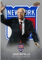 2025-26 Upper Deck New York Rangers Centennial #109 Jean Ratelle RN