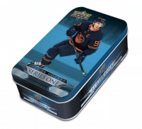 2023-24 Upper Deck UDS1 TIN Box / przdn kovov krabika na hokejov karty