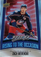 2025-26 Upper Deck MVP Rising to the Occasion #RO8 Zach Werenski