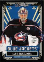 2025-26 O-Pee-Chee Retro Black #377 Elvis Merzlikins  */100