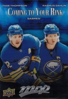 2025-26 Upper Deck MVP Coming to Your Rink #CR3 Tage Thompson / Rasmus Dahlin