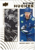 2024-25 Upper Deck Tim Hortons Rookie Retrospective #75 Quinn Hughes