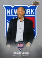 2025-26 Upper Deck New York Rangers Centennial #115 Kevin Lowe HOF