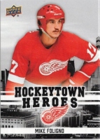 2025-26 Upper Deck Detroit Red Wings Centennial Hockeytown Heroes #HH32 Mike Foligno