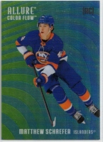 2025-26 Upper Deck Allure Color Flow Green-Blue #CF-MS Matthew Schaefer