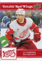 2025-26 Upper Deck Detroit Red Wings Centennial #65 J.T. Compher