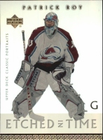 2002-03 Upper Deck Classic Portraits Etched in Time #ET3 Patrick Roy